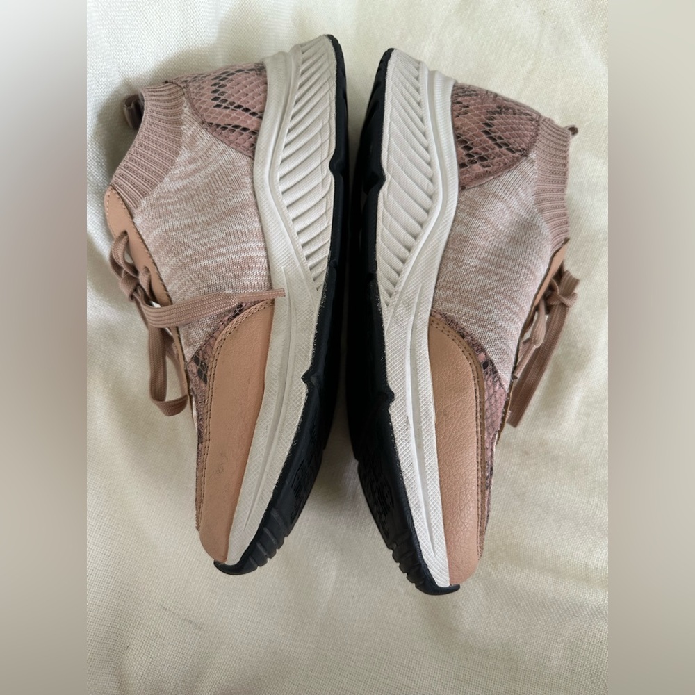 Skechers  Snake Skin ArchFit Stretch Rose Pink Shoes Women Size 7.5 - Picture 7 of 10